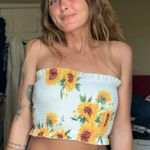 Boutique Sunflower Tube Top Yellow Size none Photo 0