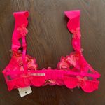 For Love & Lemons NWT Graphic Hearts Bra XXS Photo 3