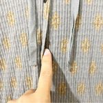 Free People  Lil Bit Lou Floral Flare Long John’s Jumpsuit Blue Size Small S Photo 5