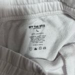 OTG OFF THE GRID 100% Cotton White Shorts Unisex Adult Size L NWOT Green Size L Photo 2