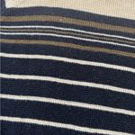 Faherty Women's  Nautical Striped Sweater Fall Winter Cardigan Size Large Photo 2