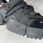 Low top casual sneakers lace street running jogging tennis shoes bulky trainers White Size 6 Photo 12