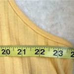 American Vintage Vintage ribbed knit sleeveless yellow top size 48 Photo 2