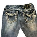 Miss Me Women's Skinny Jeans Medium Wash Blue Distressed 28 Photo 2