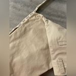 Gap  Size 0 Vintage Rolled Crop Light Khaki Chino Pants Cotton Slash Pocket Photo 8