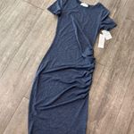 Treasure & Bond  Charcoal Midi Dress Photo 4