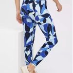 Aerie NWT  Offline Real Me Hi Rise Leggings Blue Print Small Photo 2