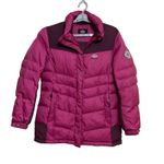 Dickies  Puffer long sleeve light weight water proof pink women's Jacket‎ size L Photo 2
