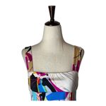 Diane Von Furstenberg  Dress Women‎ 8 Blue Pink Silk Blend Eliot Butterfly Mini Photo 3