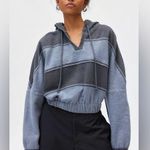 BDG Leanne Cropped Pullover Hoodie Sweatshirt Photo 0