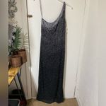 Scala  Silk Beaded One Shoulder Long evening gown 1X NWOT Photo 1