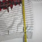 Vtg Washington D.C. Plaid Skyline Hoodie Stripe Lined Hood Made in USA Womens XL Gray Photo 8