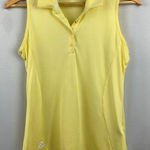 Adidas Women's  Yellow Halter Golf Tank Top Size S Photo 0