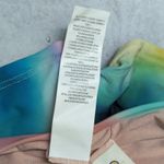 NWT Citrus Tie Dye Blue Pink Yellow Peach Ruched Waistband Swim Boy Shorts Large Photo 11