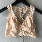 Free People Peach Racerback Bralette Photo 0