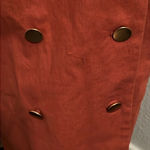 Pia Rucci Vintage Button Front Blazer Dress Size 6 Red Photo 2