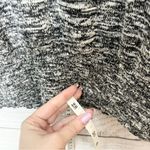 No Boundaries Heather Gray & Black Lace Hooded Short Sleeve Sweater Top Size Large Photo 8