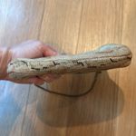 Vintage Petit Point Purse Needlepoint Embroidered Handbag Brown Photo 3