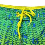 Pelagic Dorado Green Board Shorts XS Women's 4-Way Stretch Fishing Swimwear Photo 5