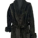 Natori  | L |Women's Plush Midi Length Robe House Coat Textured Photo 1