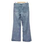 Anthropologie  Pilcro Laidback Flare Jeans Size 29 Patchwork Distressed High Rise Photo 2