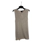 Sanctuary  Womens Knit Dress Cream Sleeveless Mini Sheath Mesh Size M Photo 4