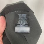 Alice + Olivia Black Lamb Skin Suede Leather Front Zip Leggings Sz.10 Photo 14