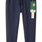 Halara  - NWT Play It My Way Ribbed Track Pants Blue Sz M Photo 0