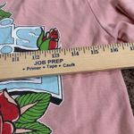 Rowdy Sprout Janis Joplin Rose Long Sleeve Rib Tee in Blush Teen Size 18 (L) Pink Photo 8