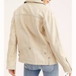 Free People  Genuine Leather Jealously Moto Jacket XS NEW Photo 2