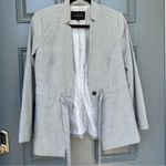 Banana Republic  light gray office wear blazer in size 0 Photo 1