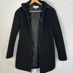 Laundry by Shelli Segal Laundry By‎ Shelli Segal Los Angeles Jacket Coat Womens Small Black Quilted Hood Photo 0