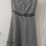 Dress Up Spense Black and White Polka Dot Sequin Dress Size 4 Lolita Cosplay Photo 1