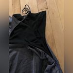 Ramy Brook Silver Metallic Madilyn Mini Dress Photo 6