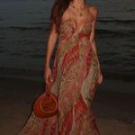 ZARA  flowy Floral Maxi Dress bohemian summer casual vacation Photo 0