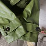 Boutique NEW Leather Quilted Cropped Jacket Photo 10