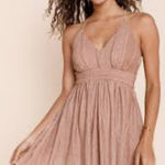 Miami Alice V-neck Shine Swing Dress Photo 0