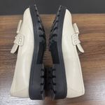 Loft Ann Taylor Cream Tassel Loafers Leather Lug sole Shoes chunky office sz 8.5 Photo 5