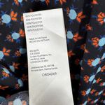 Free People  Meadow Mod mini dress small V neck long sleeve boho blue shift Photo 9