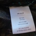 SAMUEL DONG BLACK TEAL ROSETTE FLORAL SHEER DRESS JACKET MEDIUM Blue Photo 11