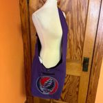 Grateful Dead NWT  Purple Steal Your Face Crossbody Bag Photo 9