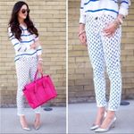 J.Crew  Toothpick Jeans in Thistle Print Size 27 Photo 2