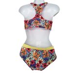 Chamela Floral Bikini Swimsuit Womens Small Two Piece Lined Swimwear Photo 11