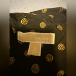 MICHAEL Michael Kors Black and Gold Zip Down Shirt Size 8 Photo 8