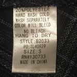 Umgee ‎ NWT blue plaid poncho women’s size small Photo 7