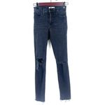 Madewell Women's 9" High-Rise Skinny Distressed Black Jeans Size 23. size 00 Photo 1