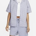 Nike Women's Sportswear Everyday Modern Oversize Button Shirt Size L SKU#S2462 Photo 1