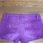 Wear It Declare It Vintage Purple Denim Shorts Photo 1