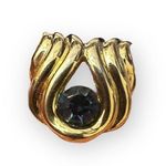 Nolan Miller Enchancer Blue Rhinestone Slide Pendant Photo 0