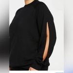Universal Standard  NWT Merino Wool Long Sleeve Sweater Cut Out Sleeve Detail Photo 6
